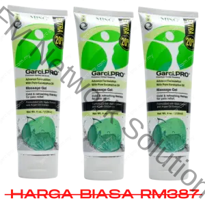 PAKEJ SUPER JIMAT (3 TIUB) GARCI PRO MASSAGE GEL