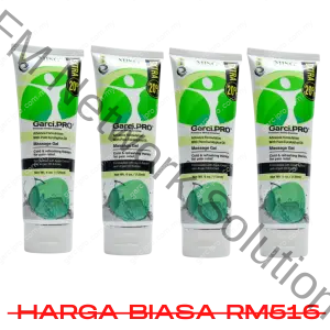 PAKEJ SUPER PLUS JIMAT (4 TIUB) GARCI PRO MASSAGE GEL